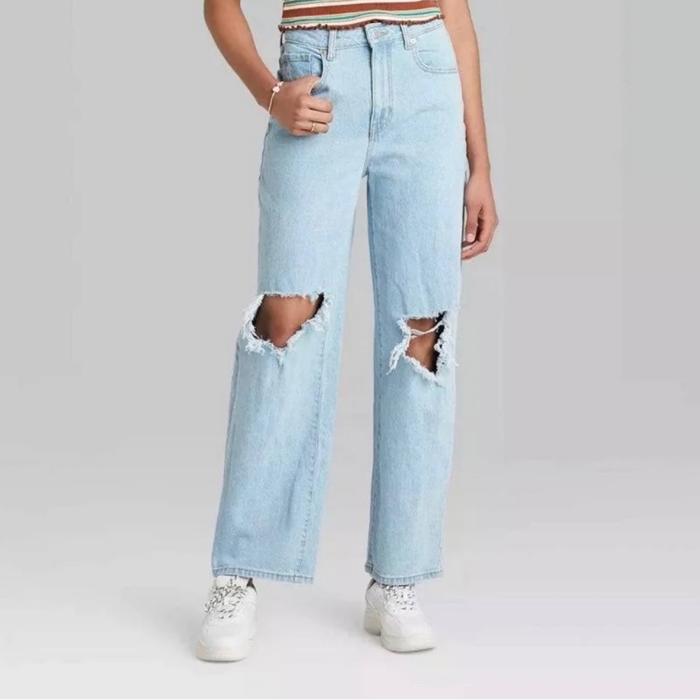 Wild Fable highest rise baggy jean.